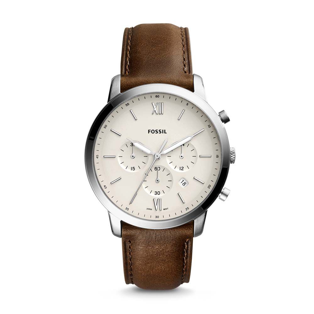 Montre Fossil Neutra Chrono Beige - Montres classiques Homme | Marc Orian