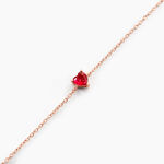 Bracelet Kelvyn Argent Rose Oxyde - Bracelets fantaisie Femme | Marc Orian