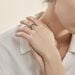 Bague Julianne Or Blanc Diamant - Bagues pierres précieuses Femme | Marc Orian
