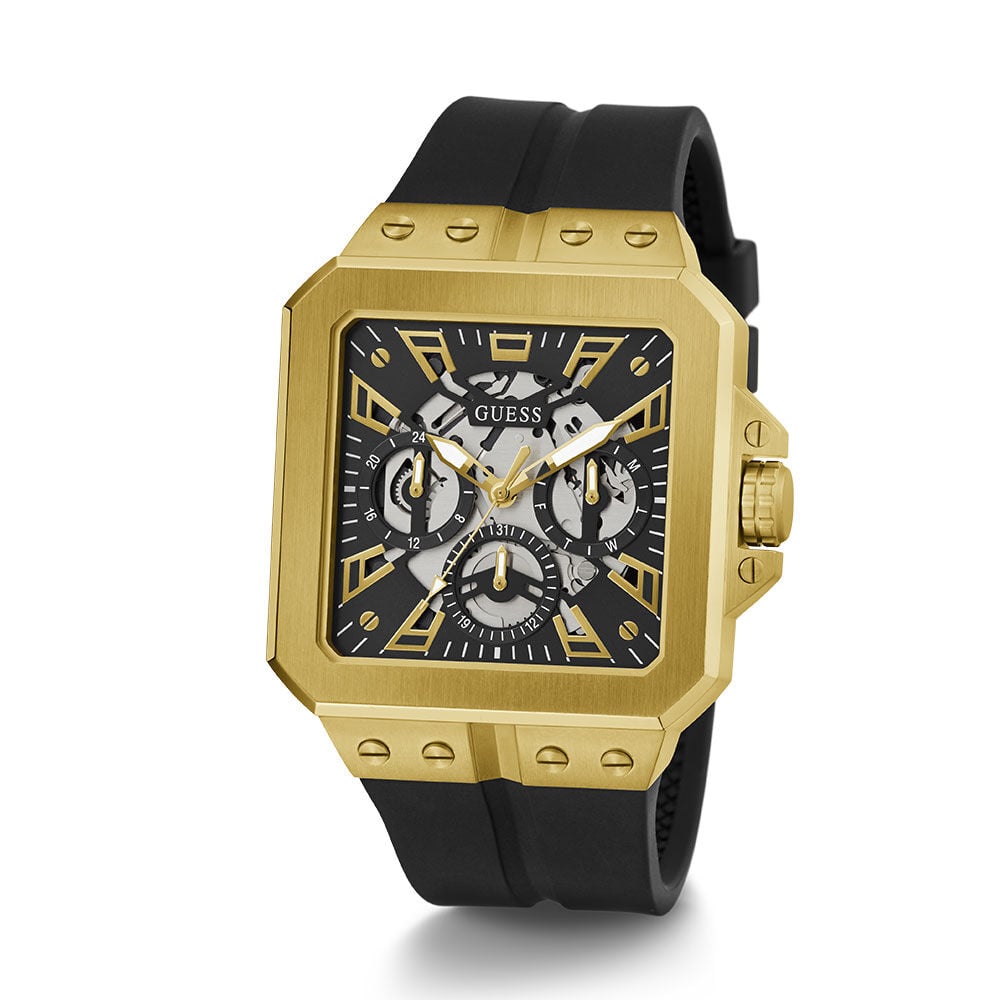 Montre Guess Leo Noir - Montres étanches Homme | Marc Orian