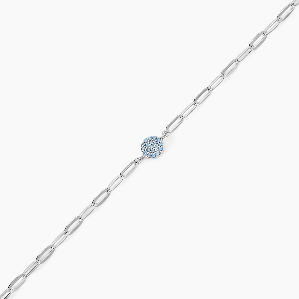 Bracelet Cesarie Argent Blanc Oxyde De Zirconium - Bracelets Medailles Femme | Marc Orian