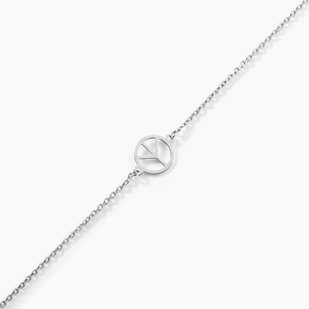 Bracelet Mahli Argent Blanc - Bracelets chaînes Femme | Marc Orian