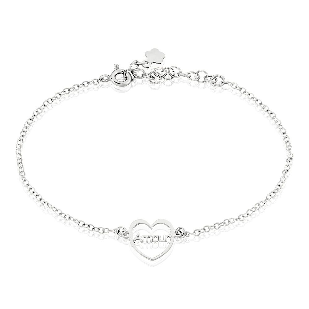 Bracelet Argent Blanc Nalani - Bracelets chaînes Femme | Marc Orian