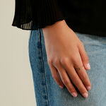 Bague Poem Argent Jaune P&eacute;ridot - Bijoux fantaisie Femme | Marc Orian