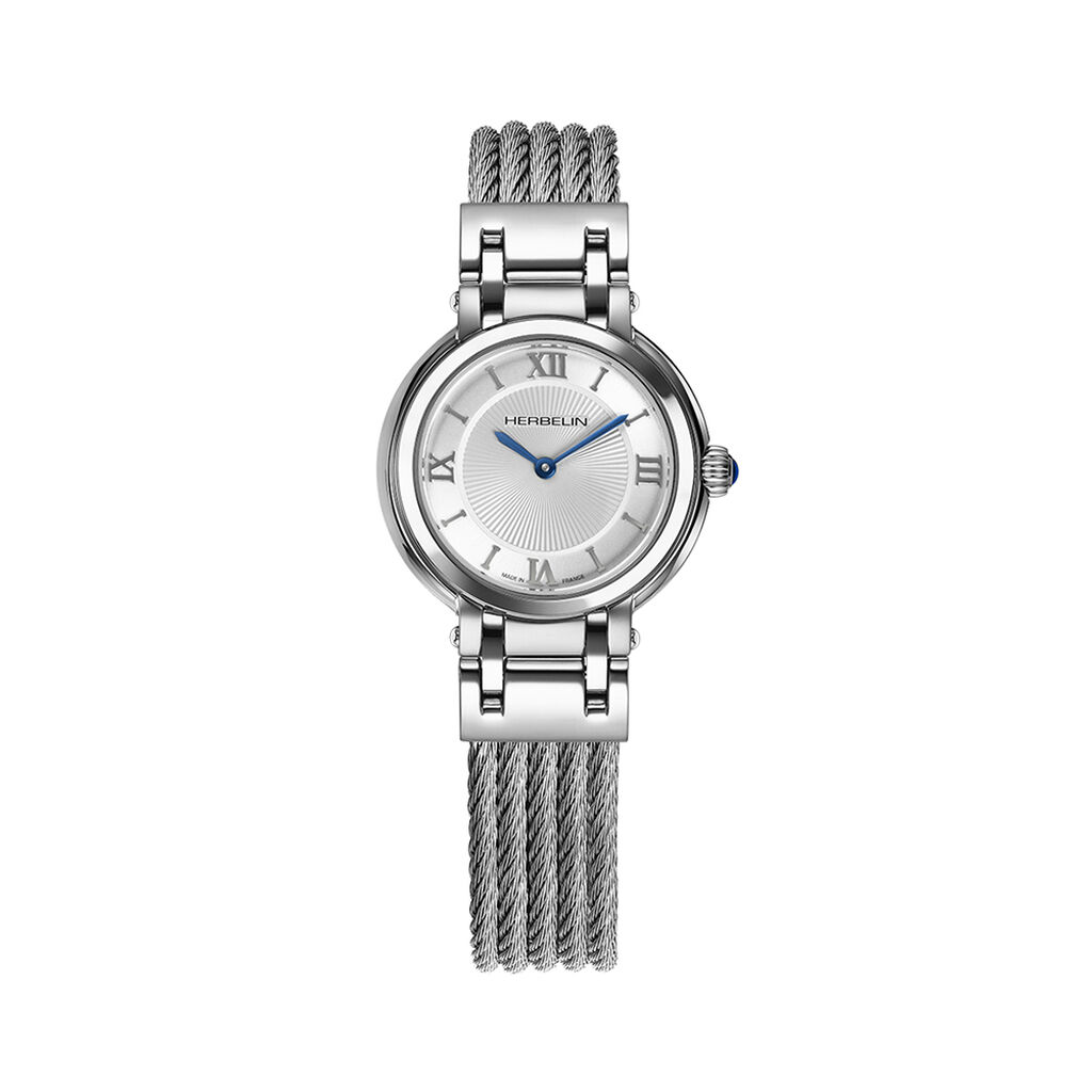 Montre Herbelin Galet Blanc - Montres &eacute;tanches Femme | Marc Orian