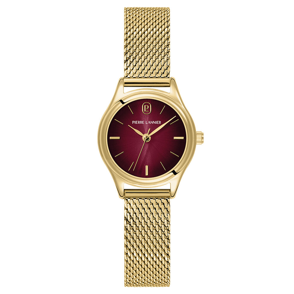 Montre Pierre Lannier Pya Bordeaux - Montres &eacute;tanches Femme | Marc Orian