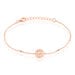 Bracelet Peinda Argent Rose Oxyde De Zirconium - Bracelets fantaisie Femme | Marc Orian