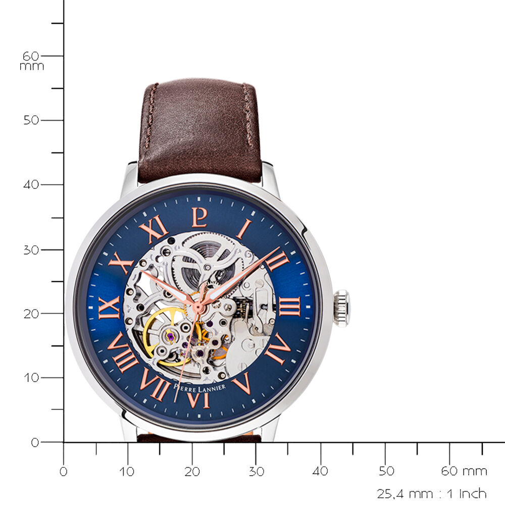 Montre Pierre Lannier Collection Week-end Bleu - Montres automatiques Homme | Marc Orian