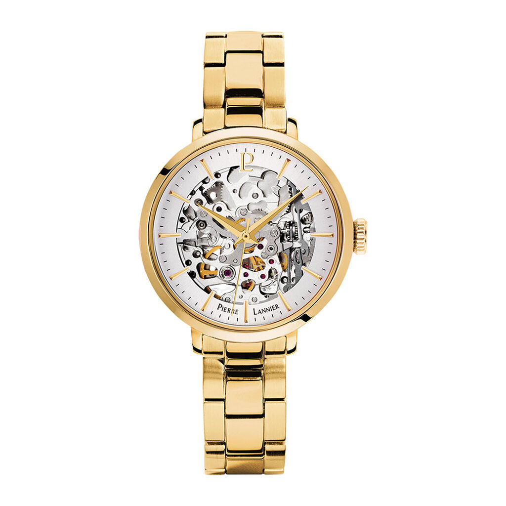 Montre Pierre Lannier Automatique 35 Argenté - Montres automatiques Femme | Marc Orian