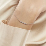 Bracelet Aryles Argent Blanc Oxyde De Zirconium - Bracelets fantaisie Femme | Marc Orian