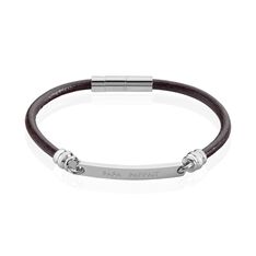 Bracelet Acier Blanc Gaspard - Bracelets Homme | Marc Orian