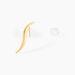 Boucles D'oreilles Pendantes Merone Vagues Or Jaune - Pendantes Femme | Marc Orian