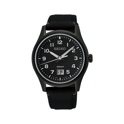 Montre Seiko Sport Noir - Fête des pères Homme | Marc Orian