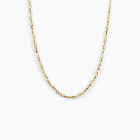 Chaîne Imanie Maille Singapour Or Jaune - Chaines Femme | Marc Orian