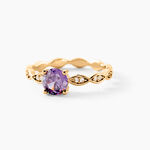 Bague Kurt Plaqu&eacute; Or Jaune Oxyde De Zirconium - Bijoux fantaisie Femme | Marc Orian
