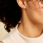 Boucle D'oreille Puces Myralie Or Blanc Diamant - Puces Femme | Marc Orian