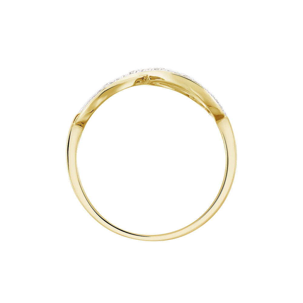 Bague Varina Or Jaune Diamant - Bagues pierres précieuses Femme | Marc Orian