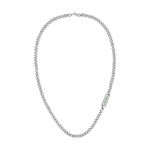 Collier Lacoste District Acier Blanc - Colliers Homme | Marc Orian