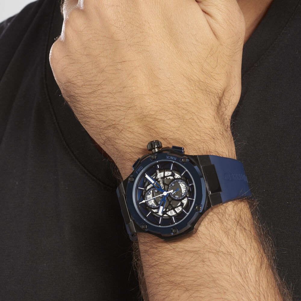Montre Cerruti Lucardo Noir - Montres étanches Homme | Marc Orian