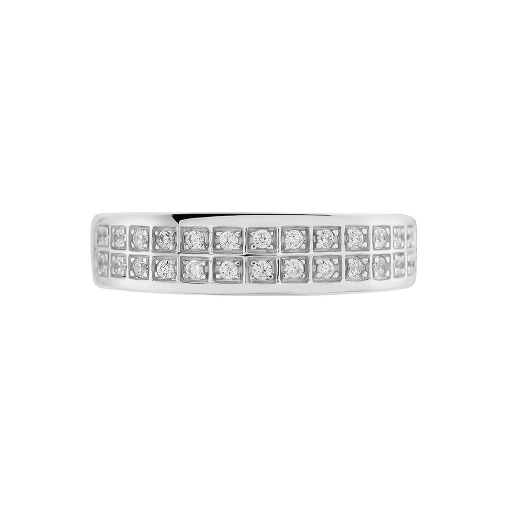 Bague Morjana Or Blanc Oxyde De Zirconium - Bagues Femme | Marc Orian