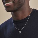 Pendentif Ionia Lettre Or Blanc - Pendentifs Famille | Marc Orian