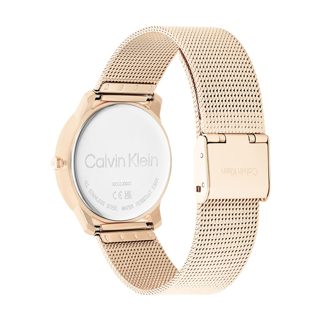 Montre Calvin Klein Iconic Mesh Rose - Montres Femme | Marc Orian