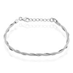 Bracelet Edlineae Argent Blanc - Bracelets fantaisie Femme | Marc Orian