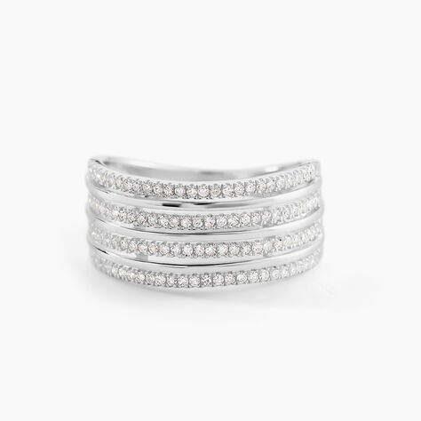 Bague Rayanna Or Blanc Diamant - Parures de mariage Femme | Marc Orian