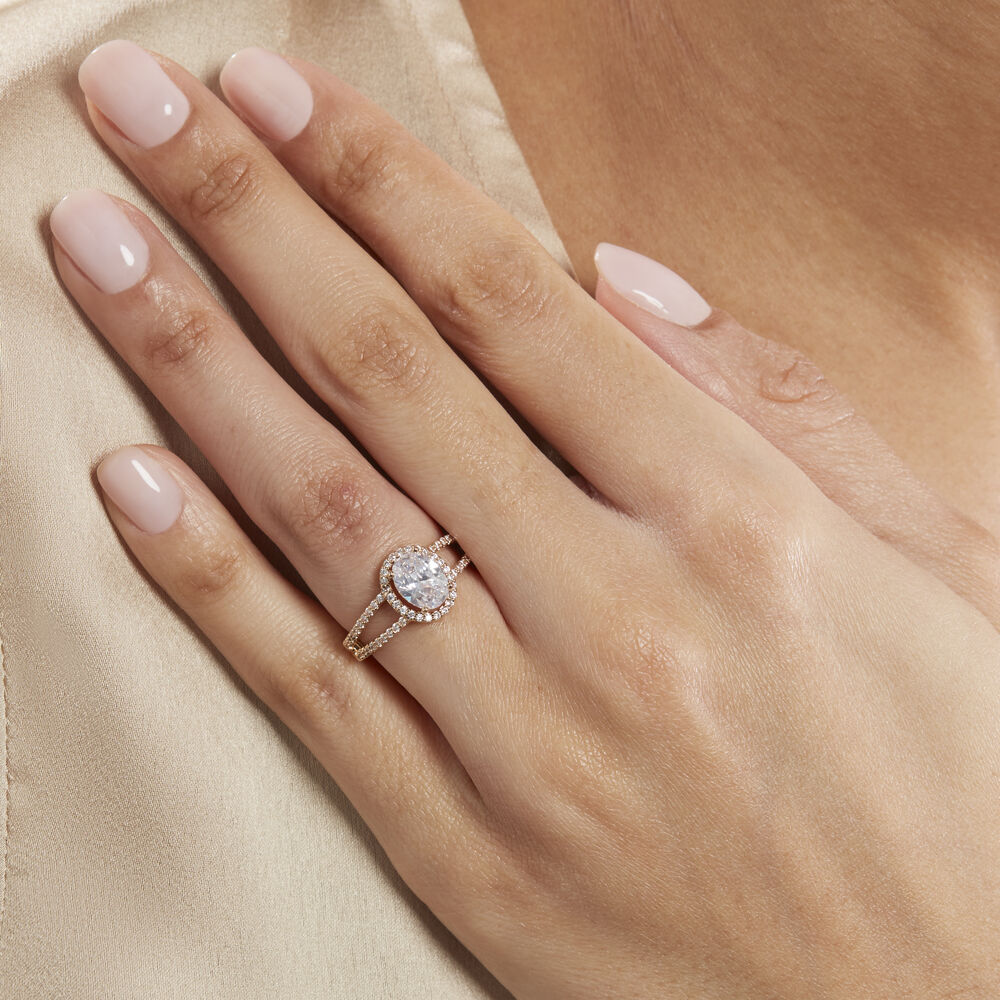 Bague Myriama Plaqué Or Jaune Oxyde De Zirconium - Solitaires Femme | Marc Orian