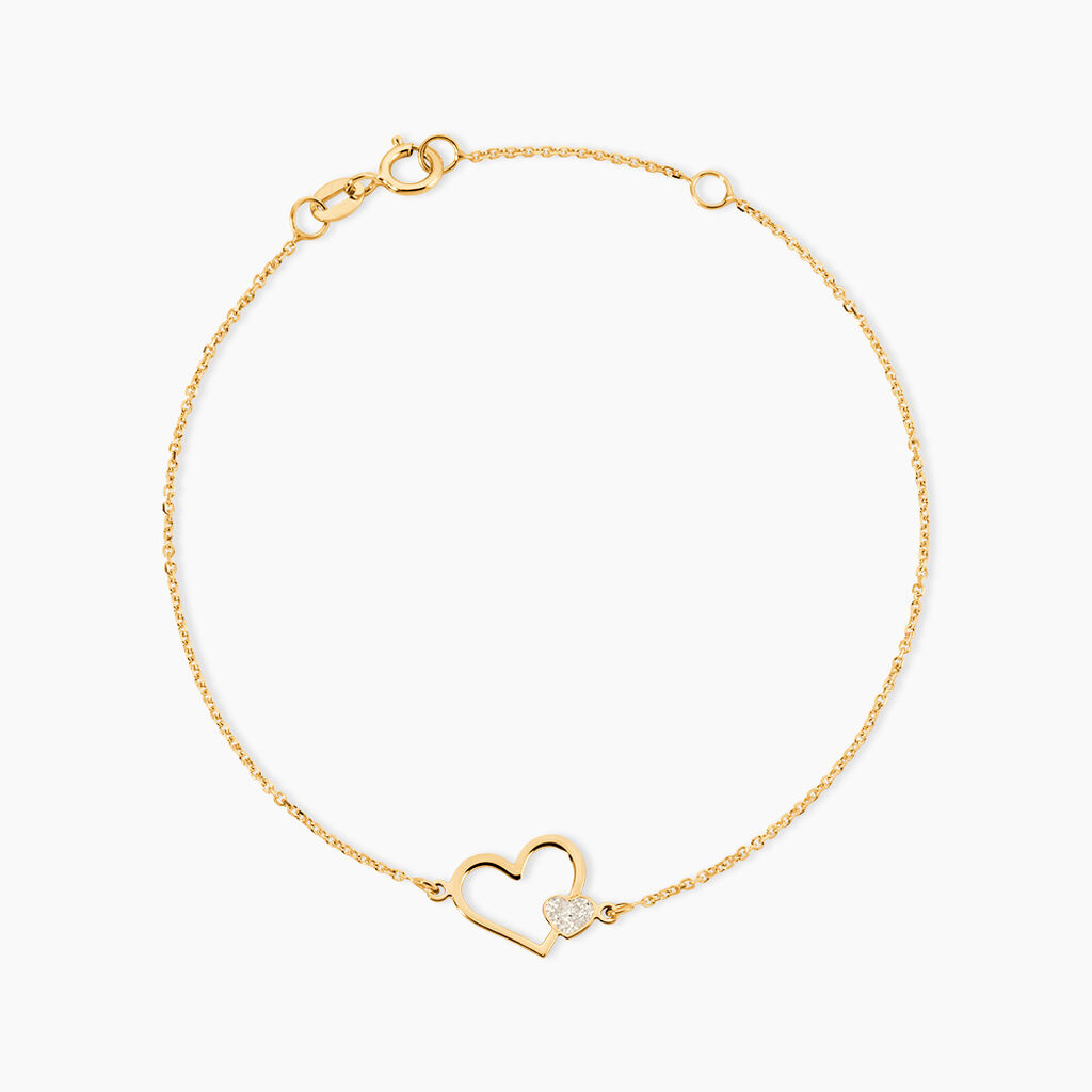 Bracelet Or Jaune Laurentienne - Bracelets cha&icirc;nes Femme | Marc Orian