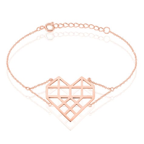 Bracelet Angeles Acier Rose - Bracelets chaînes Femme | Marc Orian