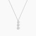 Collier Sandra Argent Blanc Oxyde De Zirconium - Colliers avec pierres Femme | Marc Orian