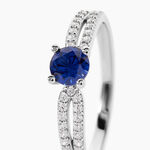 Bague Solitea Argent Blanc Oxyde De Zirconium - Bijoux fantaisie Femme | Marc Orian