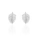 Boucles D'oreilles Puces Gabrielle Argent Blanc Oxyde De Zirconium - Puces Femme | Marc Orian
