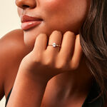 Bague Borje Or Jaune Oxyde De Zirconium - Solitaires Femme | Marc Orian