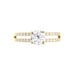 Bague Solitaire Or Jaune Cesarine Oxyde De Zirconium - Solitaires Femme | Marc Orian