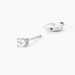 Boucles D'oreilles Puces Or Blanc Aphrodite Diamants - Puces Femme | Marc Orian