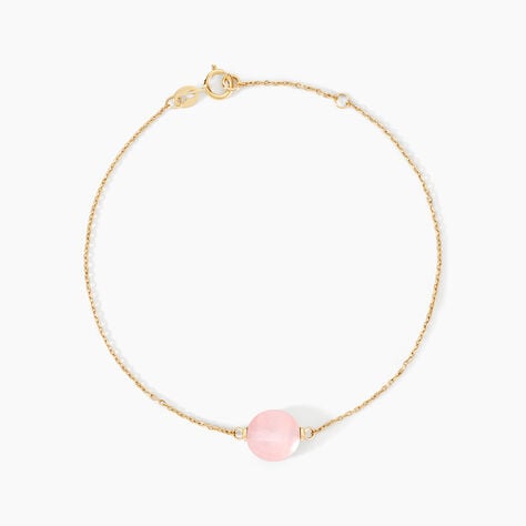 Bracelet Hege Or Jaune Quartz - Bracelets cha&icirc;nes Femme | Marc Orian