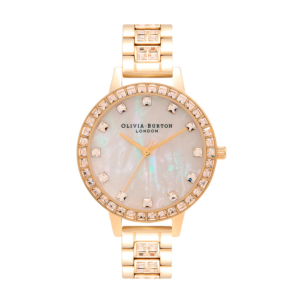 Montre Olivia Burton Treasure Nacre Blanche - Montres étanches Femme | Marc Orian