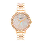 Montre Olivia Burton Treasure Nacre Blanche - Montres &eacute;tanches Femme | Marc Orian