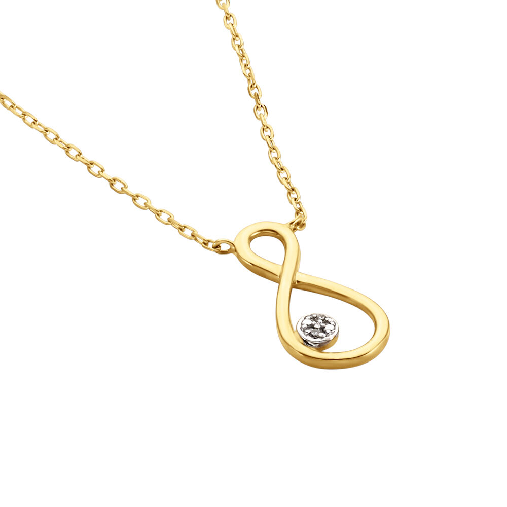 Collier Eszter Or Jaune Diamant - Colliers avec pierres Femme | Marc Orian