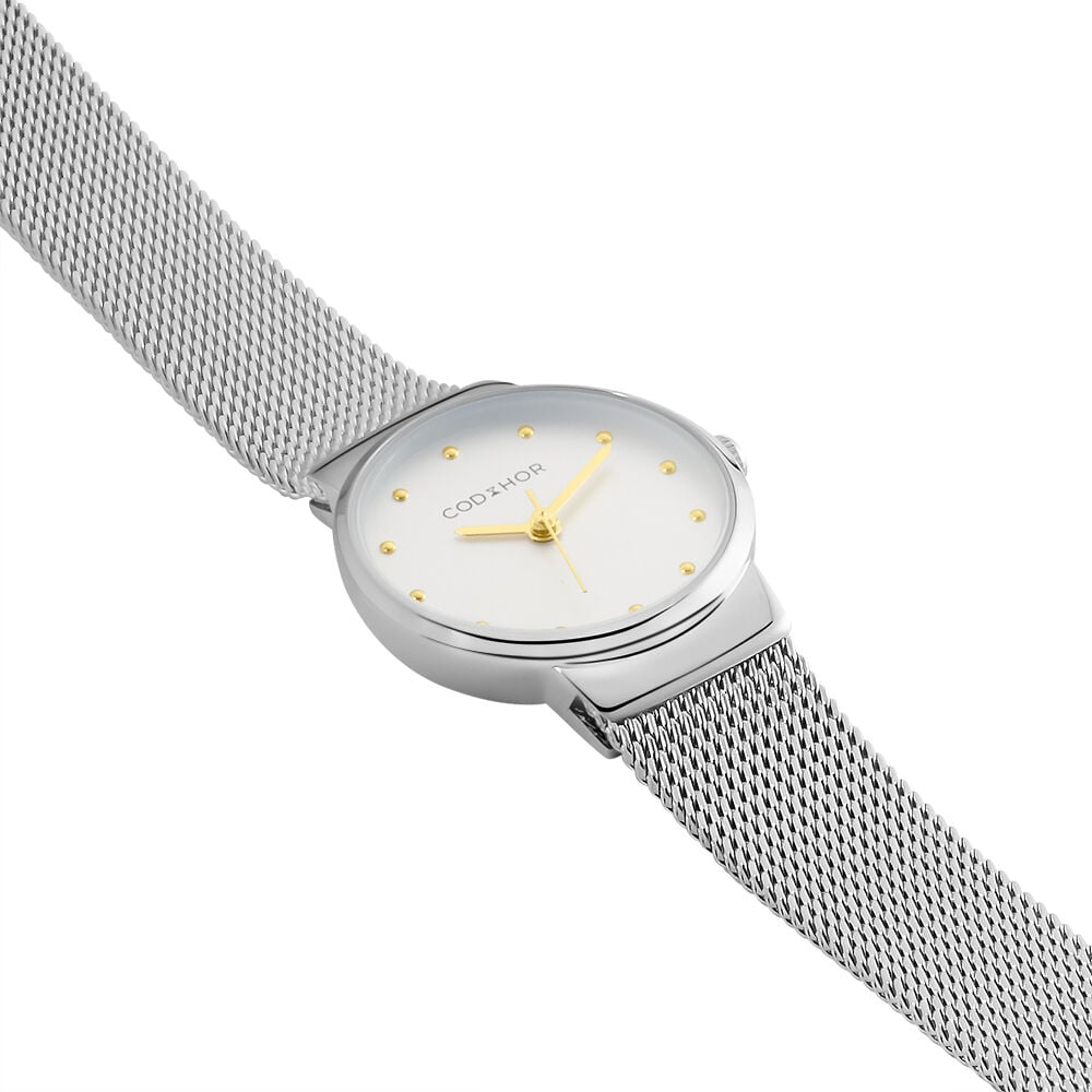 Montre Codhor Fleur Argente - Montres classiques Femme | Marc Orian