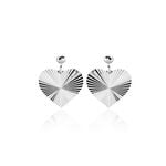 Boucles D'oreilles Pendantes Argent Blanc - Pendantes Femme | Marc Orian