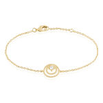 Bracelet Plaqu&eacute; Or Jaune Danys Oxyde De Zirconium - Bracelets fantaisie Femme | Marc Orian
