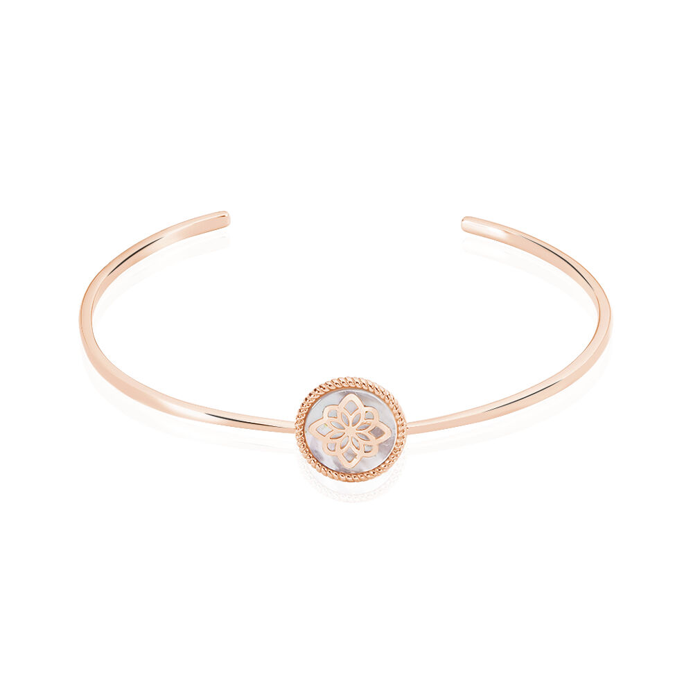 Jonc argent rose clearance