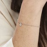 Bracelet Sitara Argent Blanc - Bracelets fantaisie Femme | Marc Orian