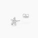 Boucles D'oreilles Puces Darline Argent Blanc Oxyde De Zirconium - Puces Femme | Marc Orian