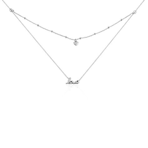 Collier Argent Calvyn - Colliers multirangs Femme | Marc Orian