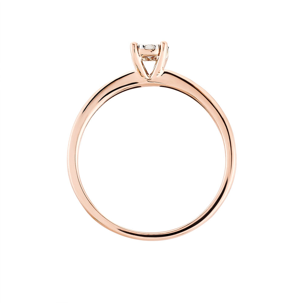 Bague Solitaire Dream Or Rose Diamant - Solitaires Femme | Marc Orian