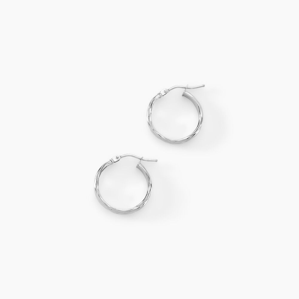 Cr&eacute;oles Ananas Or Blanc - Cr&eacute;oles Femme | Marc Orian